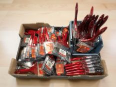 Quantity of new paint brushes (one box)