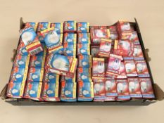 A large quantity of Everready light bulbs (1 box)