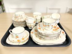 Approximately thirty six pieces of Radford tea china