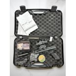 A Crosman 2240 CO2 powered single shot .