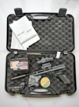 A Crosman 2240 CO2 powered single shot .