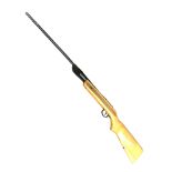 A break-action air rifle marked Made in Hungary 85404, .