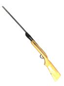 A break-action air rifle marked Made in Hungary 85404, .