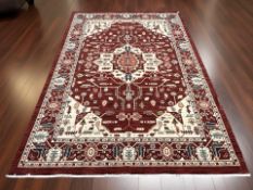 A brand new 80% wool Nomad carpet, made in Egypt,