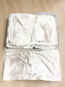 A quantity of silk sheets (2 boxes)