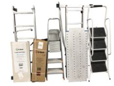 A group of ladders,