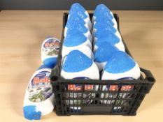 Several bottles of Bold fabric softener