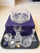 An Edinburgh Crystal fruit bowl in original box,