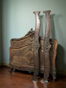 A 19th century French rosewood 4' 6
