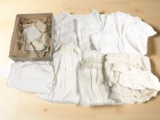 A group of early 20th century linen under garments