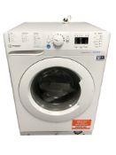 An Indesit 8kg washing machine