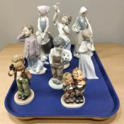 Five Nao figures of children,