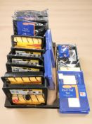 Several new paint brush rollers and trays (1 box)