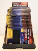 Several packs of Manax sand paper (one box)