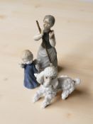 A Lladro figure of a poodle numbered 637,