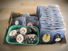 New Whopper fishing scales and several spools of line.