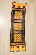 An Eastern woolen wall hanging,