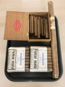 Two packs of twenty five Palmeros Grandes cigars,