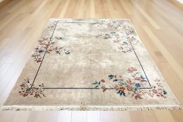 A Chinese carpet,