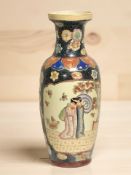 A large Japanese export baluster vase, height 60 cm.