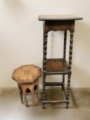 A poker work occasional table,