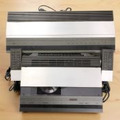 A Bang & Olufsen Beogram CD3300 and a Beomaster 3300.