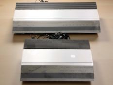 A Bang & Olufsen Beocord 3300 and a Beomaster 3300.