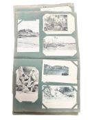 An album of reproduction Aden and other postcards.