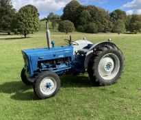 1963 Fordson Super Dexta Live Drive Tractor, Registration Number PVS 928,