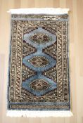 A small Lahore Bokhara rug,