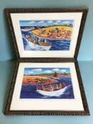 After Lewis* : Seal trips, limited edition colour prints signed in pencil, numbered 807 / 900,