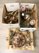 A group of Scandinavian light fixtures and fittings.