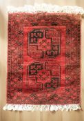 A Turkoman rug, Afghanistan,