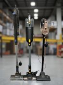 Three stick vacuum cleaners