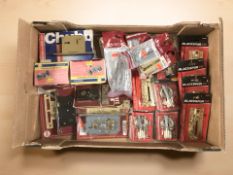 New door hardware including locks, bolts and latches, etc.