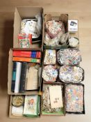 A very large quantity of loose stamps, reference books, stock books,