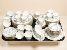 Approximately eighty-three pieces of Minton Avignon tea coffee and dinner porcelain