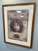 A Continental gallery print 84 cm x 57 cm