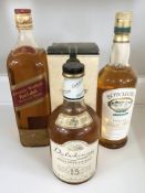 A bottle of Dalwhinnie single highland malt scotch whisky aged 15 years 70cl in carton,