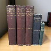Wilson, John : Tales of the Borders and Scotland, illustrated with tinted engravings, volumes I-III,