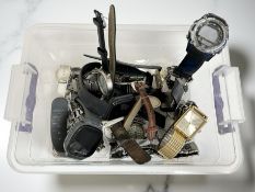 A group of lady's and gent's wristwatches including Lorus,