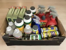 New garden products : fertiliser, lawn feed,