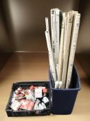 A quantity of new light bulbs,