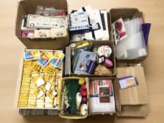 New homewares including mugs and glasses, document holders, gift cards, pva glue,