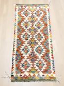 A Chobi Kilim runner,