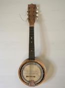 A vintage banjo mandolin,