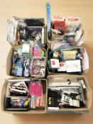 New homewares including automatic cork screws, candles, straps,