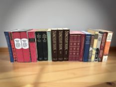 The Folio Society : A collection of volumes including Jane Austen, The Domesday book,