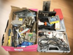 Assorted hand and power tools,