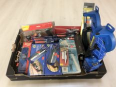 New tools including tile cutters, Amtech smoothing plane,